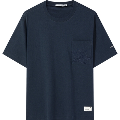 七匹狼纯棉吸湿透气短袖T恤