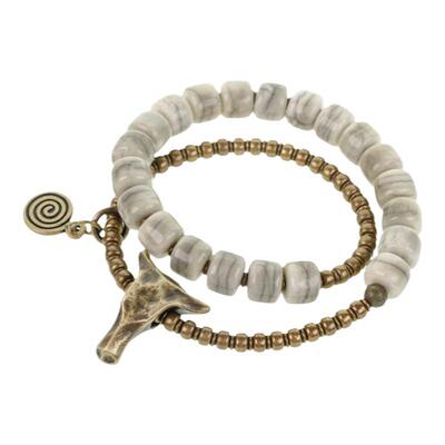 曲尾花本命牛原创设计文玩手串