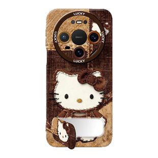 适用华为mate80pro手机壳新款女生70pro+可爱max凯蒂猫m60por软硅胶50E外壳40proplus散热30防摔20保护壳后盖