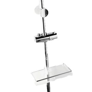 科勒花洒支架K-R12879T-CP托架80CM滑动支架滑竿杆子多功能置物架