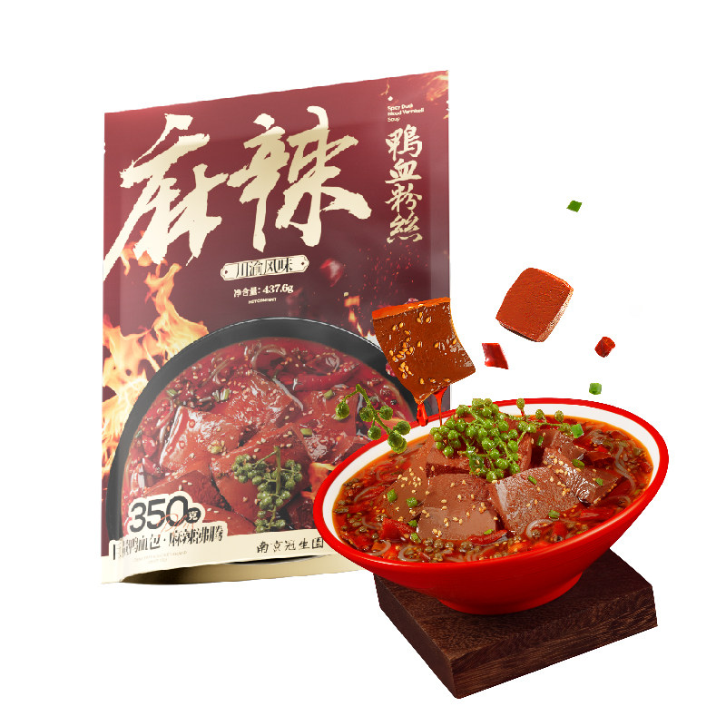 南京冠生园麻辣鸭血粉丝汤