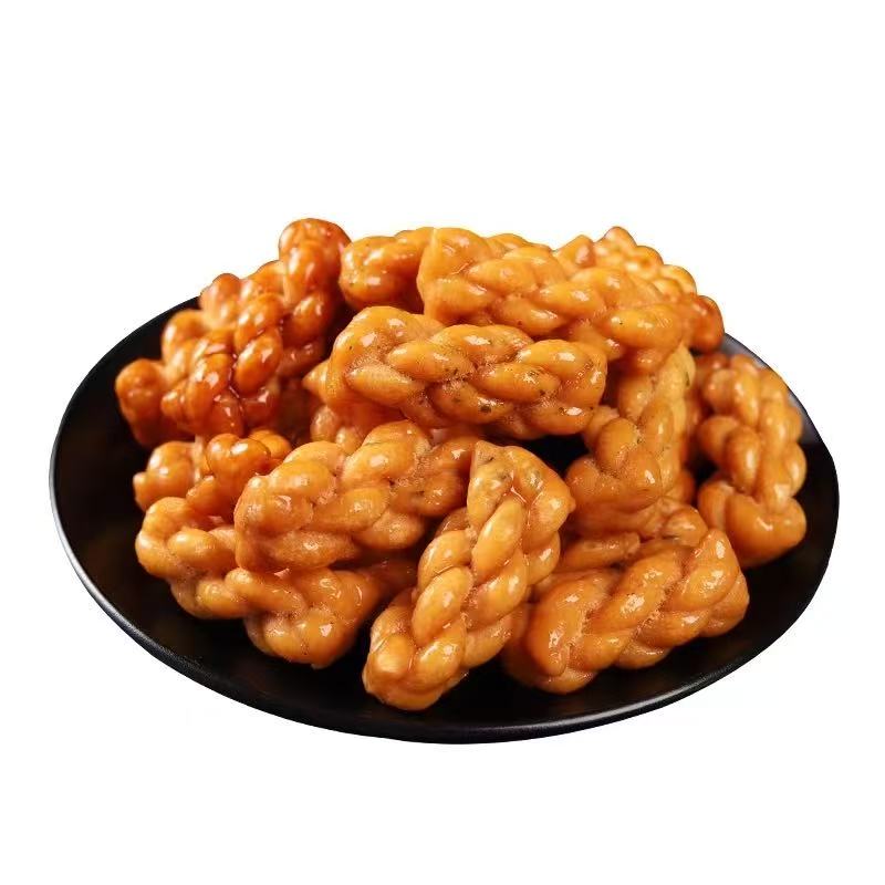 一口酥脆三种风味麻花独立小袋