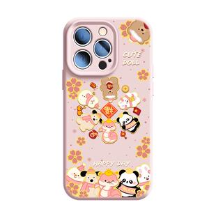 火龙果色新款适用oppoReno15pro手机壳液态硅胶reno14官方全包14pro外壳高级轻薄15女耐磨防摔OPPO简约男支架