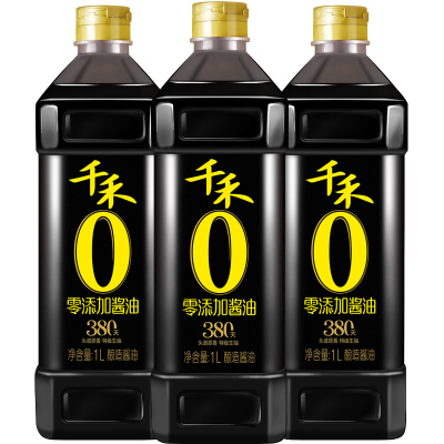 千禾380天头道原香1L酿造酱油