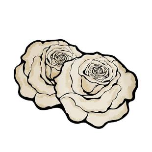 轻奢法式地毯浴室地垫卫生间洗漱台门口防滑垫耐脏吸水脚垫硅藻泥