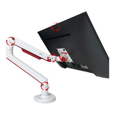 MS丝滑转动不沉头显示器支架