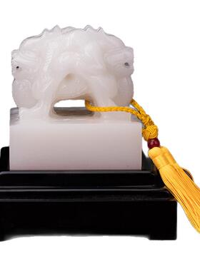 吉祥仿古风印章桌面摆件传国玉玺