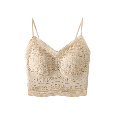 法式小吊带内搭女士遮副乳防走光