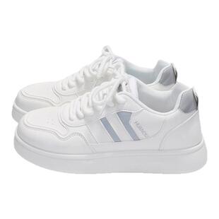 环球厚底小白鞋男款2026新款春季时尚百搭低帮运动男士潮流休闲鞋