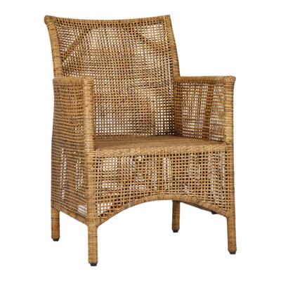 简约编织高端客厅阳台单人藤椅