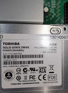 议价Fujitsu CA07295-D011 CA46233-1314 DX410 DX440 S2 64GB BU