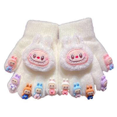 LABUBU儿童加绒手套|千人加购