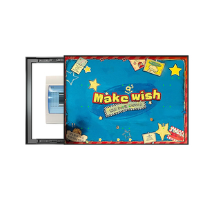 泡泡玛特星星人潮玩盲盒收纳电表箱装饰画玄关餐厅墙遮挡电箱挂画