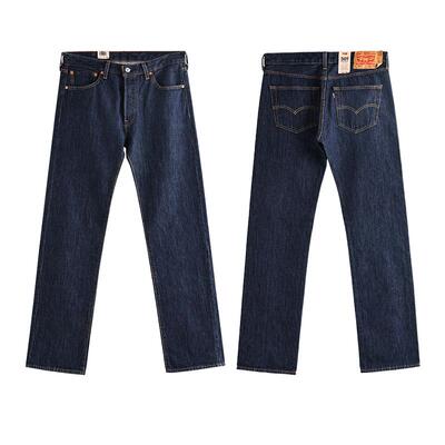 Levis/李维斯501男士直筒牛仔裤