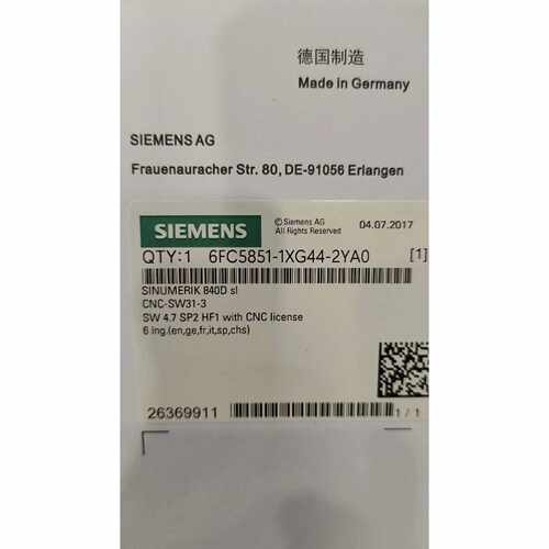 议价6FC5851-1XG44-2YA0适用
