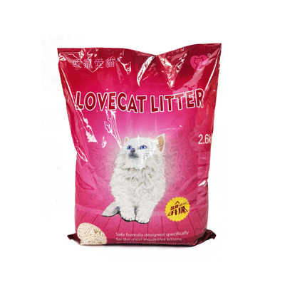 宠爱猫砂豆腐15kg原味绿茶结团