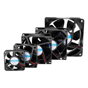 DC12V电源风扇迷你微型玩具风扇静音机箱电脑散热半导体制冷风扇