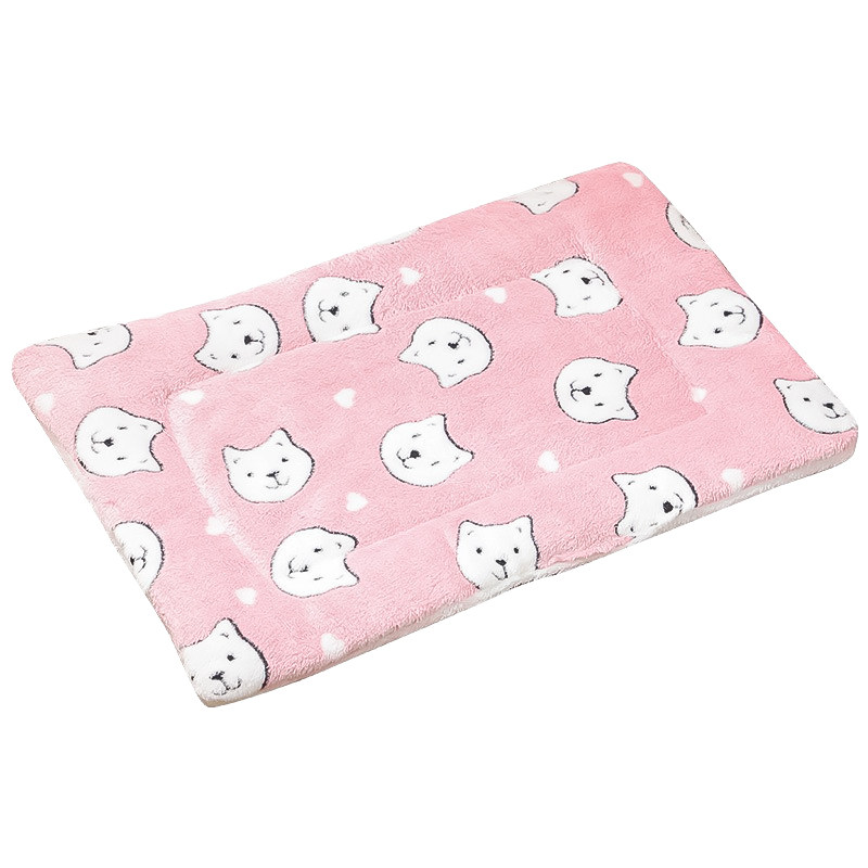 法兰绒宠物棉垫猫咪狗垫子冬季保