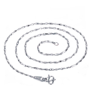 Pt950铂金满天星项链女款百搭镀金素链锁骨链搭配吊坠细款单链子