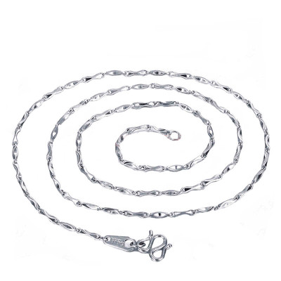 Pt950铂金项链18k白金锁骨链细款