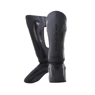 德古拉散打护腿成人泰拳护胫连脚背搏击护腿板格斗护小腿训练护具