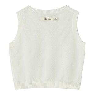 ArborTree 40%亚麻＋60%有机棉宝宝夏季针织背心吸湿排汗轻薄透气