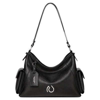 Cnoles蔻一清和包包女新款通勤hobo包高级感单肩机车包大容量女士