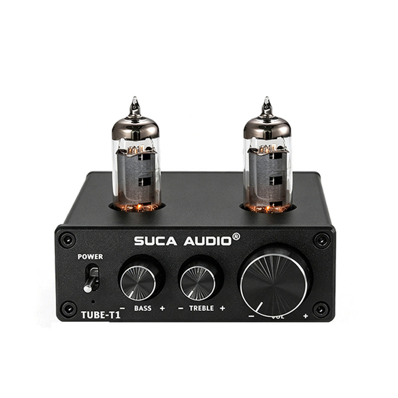 声优创T1 HIFI胆前级升级发烧胆机功放前置高低音家用电子管前级