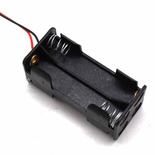 背靠背4节5号电池盒 串联电池盒 aa5号电池盒 带线 折叠双层