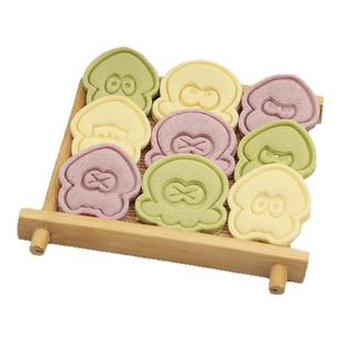 喷射战士鱿型饼干模具斯普拉盾鱿鱼章鱼印花工具splatoon乌贼烘焙