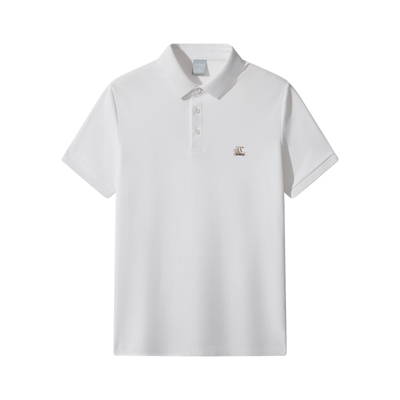 【高定刺绣】卡宾凉感短袖polo衫