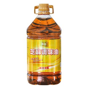 蜀秘芝麻调味油香油商用大桶白芝麻火锅专用油纯正四川油碟香麻油