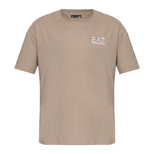 Armani/阿玛尼EA7 男士时尚休闲圆领纯棉短袖T恤7M001327 AF17789