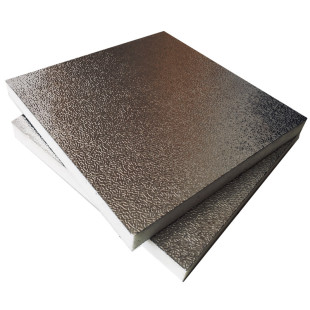 阳光房玻璃屋顶隔热板铝箔聚氨酯保温板室内吊顶设备隔热冷库材料