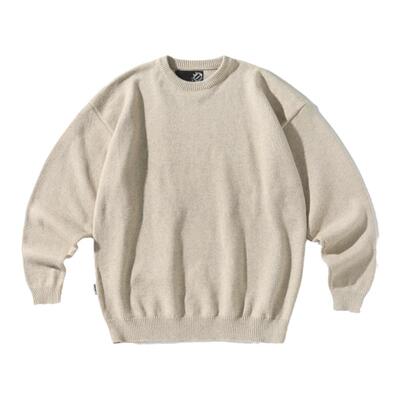 Gnomeslab日系毛衣圆领