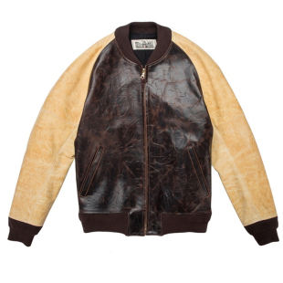HDK(海觉）varsity jkt 牛皮棒球服皮衣 余文乐 VSVM