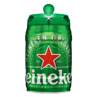 Heineken/喜力经典5L桶装铁金刚荷兰进口啤酒泡沫丰富全麦精酿