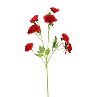 仿真绢花七头杜鹃花束 婚礼堂酒店家居装饰花材 婚庆插花花艺杜鹃