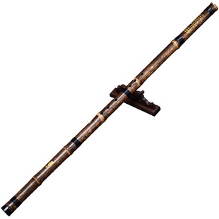 洞箫紫竹箫一节竹萧成人潇f乐器g调高档古风专业演奏初学八孔入门