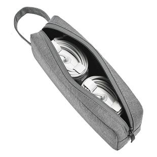 适用苹果Mac电源包戴尔联想微软笔记本充电器收纳包数据线鼠标电源线保护袋充电宝充电线保护套多功能数码包