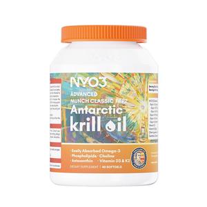 拍两件！NYO3挪威蒙克纯南极磷虾油软胶囊