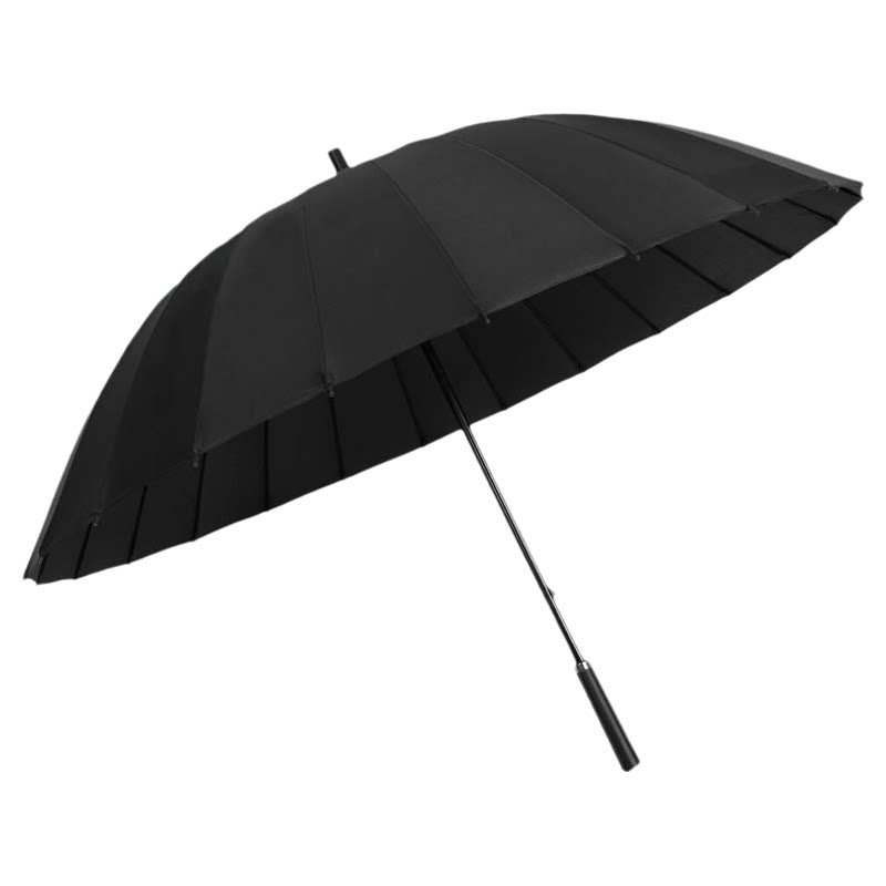 爱上雨24骨长柄雨伞男士大号自动加固暴雨结实防风商务定制直杆伞