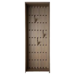 入户钢琴键挂衣架实木墙上壁挂衣架现代简约卧室衣帽架挂衣钩定制