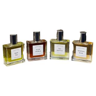 Chasing scents香水追逐之香茶水服务蜜桃乌龙苦瓜柠檬茶试香小样