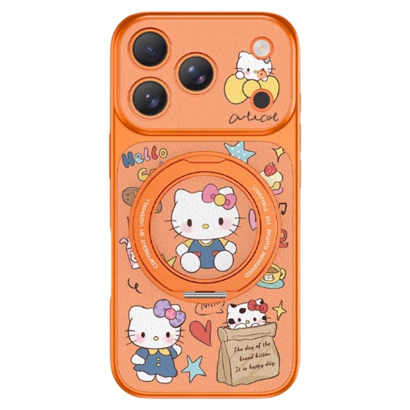超火KT适用苹果18promax手机壳17promax新款iphone17橙色16外壳15全包14plus带支架13磁吸