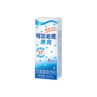 【可尔必思旗舰店】乳酸菌味饮料清爽解腻0脂肪原味饮品250ml装