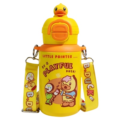 B.Duck小黄鸭儿童保温杯