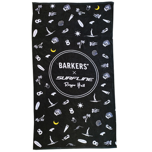 barkers原单纯棉可躺日光浴巾柔软吸水特大沙滩巾100x180cm有瑕疵