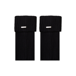 加厚针织袜套堆堆袜子女秋冬腿套保暖运动小腿袜配雪地靴羊毛长袜