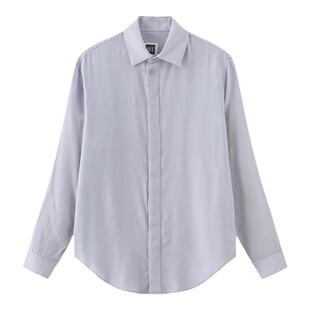 DANCE系列谢欣同款人棉现代舞时尚外穿垂坠修身透气衬衫男女款